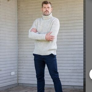 Polo Ralph Lauren Speckled Wool Blend Turtleneck Sweater Size Small NWT